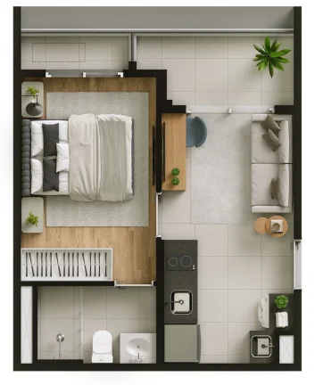 Imagem Uma vista para se admirar, uma vida nova com mais mobilidade e conveniências. Preço e disponibilid...