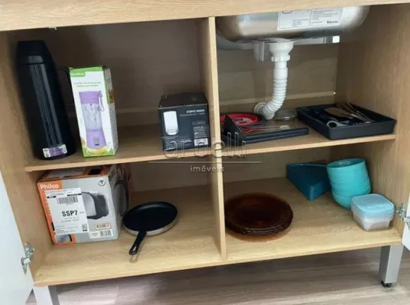 Imagem Apartamento com 31 M², 2 dormitórios, 1 banheiro social, cozinha integrada com a sala e varanda, s...