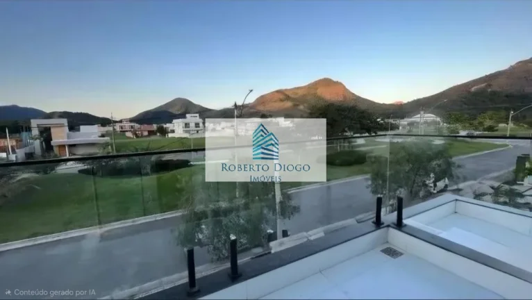 Imagem Residência de luxo em condomínio exclusivo de Maricá-RJ: 4 quartos, 4 suítes e 211m² de elegância em Inoã.