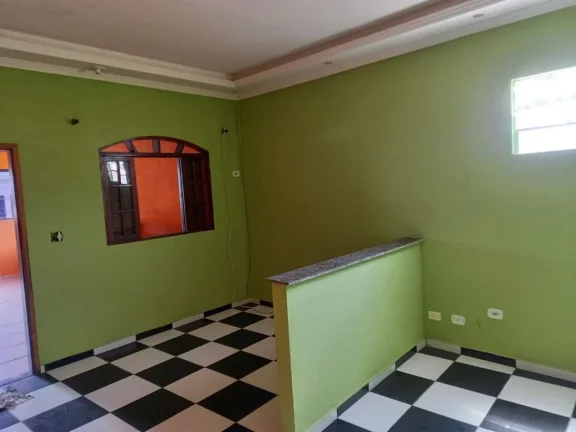 Imagem Casa sobreposta alta com 1 dormitório à venda, 90 m² por R$ 150.000 - Vila Costa Muniz - Cubatão/SP