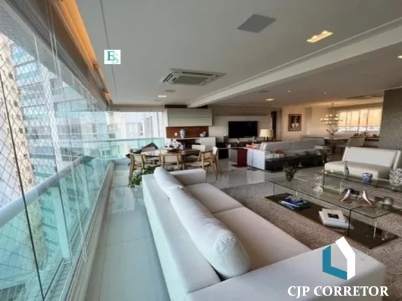 Imagem Apartamento de 3 suítes mobiliado no alto do Itaigara.
