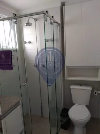 Imagem Apartamento para locação no Jardim Paulista: 1 quarto, 1 suíte, 2 salas, 2 banheiros e 1 vaga de garagem, 45m².