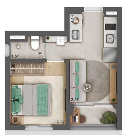 Imagem Apartamento em Vila Olímpia - São Paulo SP