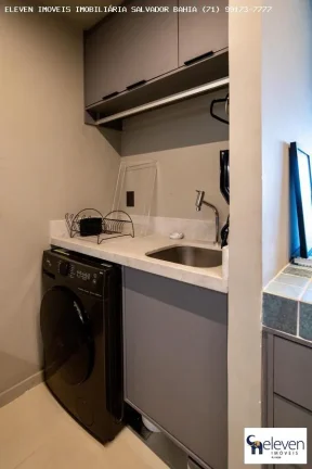 Imagem Apartamento para Locação em Salvador, Horto Florestal, 1 dormitório, 1 suíte, 1 banheiro, 1 vaga