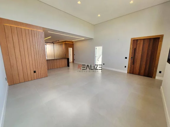 Imagem Casa moderna com 3 suítes à venda, 212 m² por R$ 2.400.000 - Condomínio Alto Padrão - Indaiatuba/SP