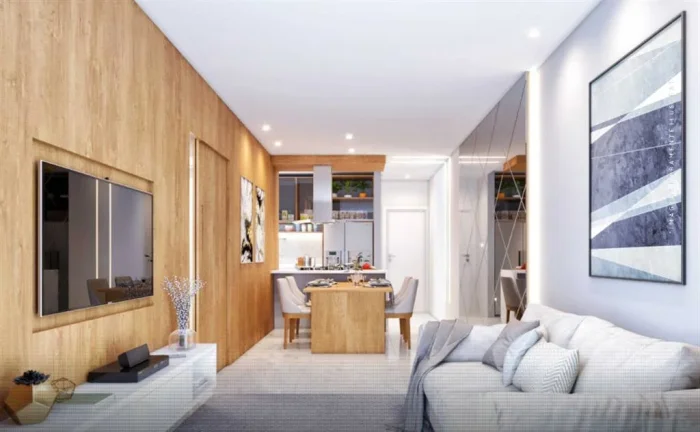 Imagem APARTAMENTO COM 82.34 m² - FORTE - PRAIA GRANDE SP