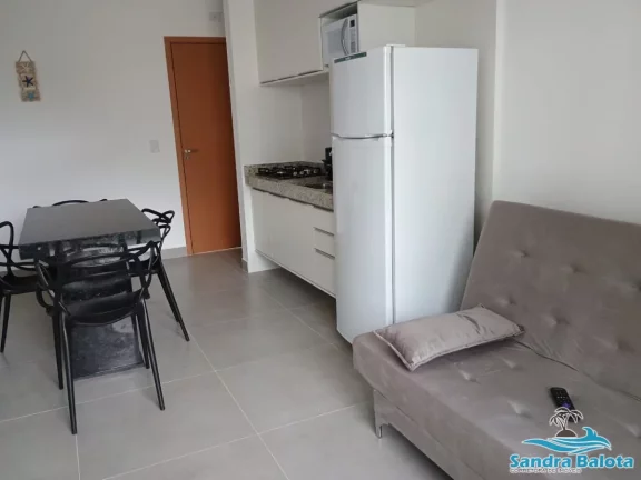 Imagem Apartamento com 1 dormitório sendo suíte, novo, mobiliado/Praia Grande-Ubatuba