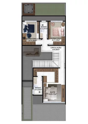 Imagem Condomínio Garden Clube, casa a venda alto padrão com 3 quartos em Biguaçu