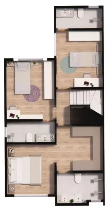 Imagem Sobrado para Venda em Curitiba, Jardim das Américas, 3 dormitórios, 3 suítes, 5 banheiros, 2 vagas