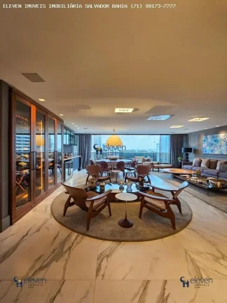 Imagem APARTAMENTO À VENDA NA MANSÃO BAHIANO DE TÊNIS. 305M2  4/4 COM 4  SUÍTES,  4 VAGAS