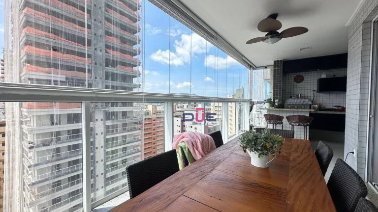 Imagem Apartamento com 3 dormitórios à venda, 159 m² por R$ 2.490.000,00 - Embaré - Santos/SP