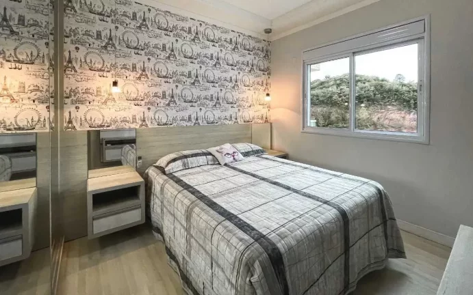 Imagem Apartamento mobiliado com 2 suítes e 2 vagas de garagem na Praia Brava em Itajaí