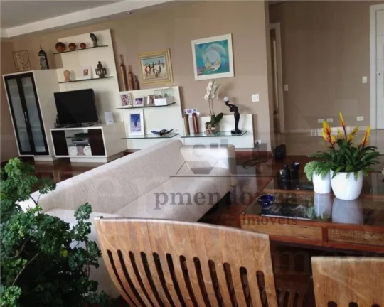 Imagem Apartamento com amplo living para 2 ambientes, 3 dormitórios sendo 1 suíte com closet, lavabo, ban...