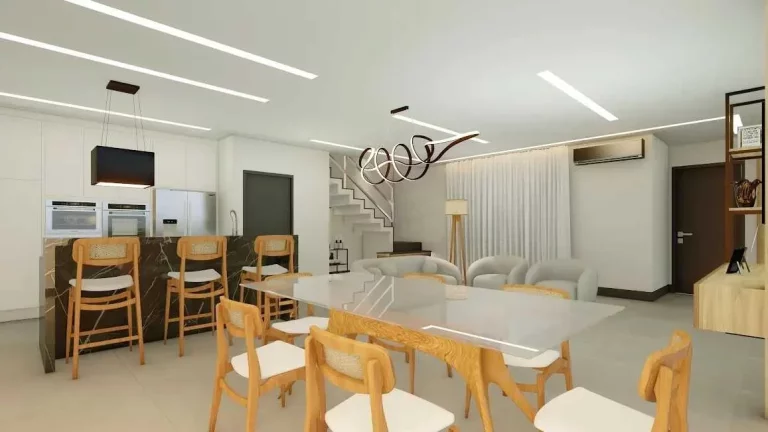 Imagem Casa com 2 suítes e 1 suíte master com 2 vagas de garagem na região de Camboriú/SC