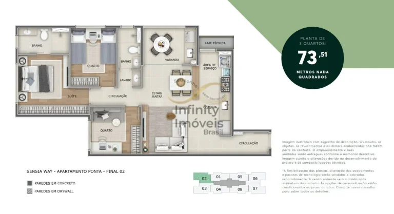 Imagem SENSIA WAY ESTORIL - Apartamento à venda no bairro Estoril - Belo Horizonte/MG