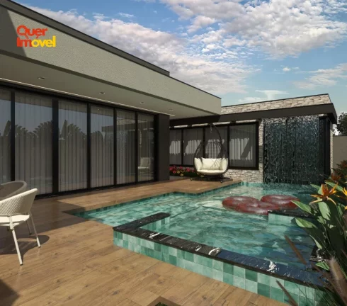Imagem Luxuosa Casa em Condomínio à Venda em Ribeirão Preto-SP, Bairro Condomínio Guaporé: 4 Quartos, 4 Suítes, 3 Salas, 460m².