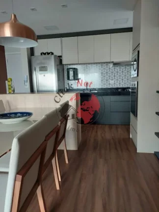 Imagem Lindo apartamento à venda, porteira fechada, localizado na Vila Assunção, Santo André com 3 dormitórios, sendo 1 suíte, 2 vagas, 90m².