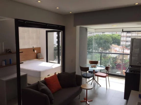 Imagem Flat para aluguel e venda com 35 metros quadrados com 1 quarto