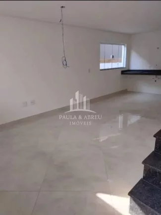 Imagem Sobrado NOVO, 72m² terreno, 3 Dormitórios, 1 Suíte, Quintal, 2 Vagas, Fino Acabamento, Vila Lucinda, Santo André