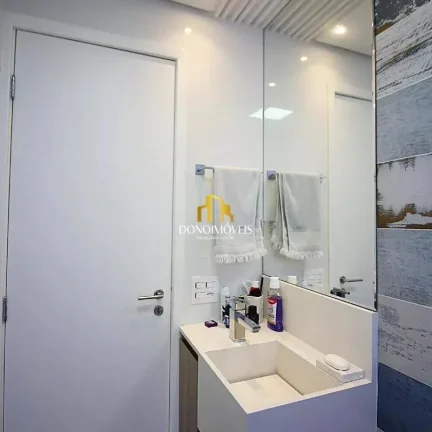 Imagem Apto venda 3 dorm vista piscina andar alto, 123m Cond Domo Life SBC SP