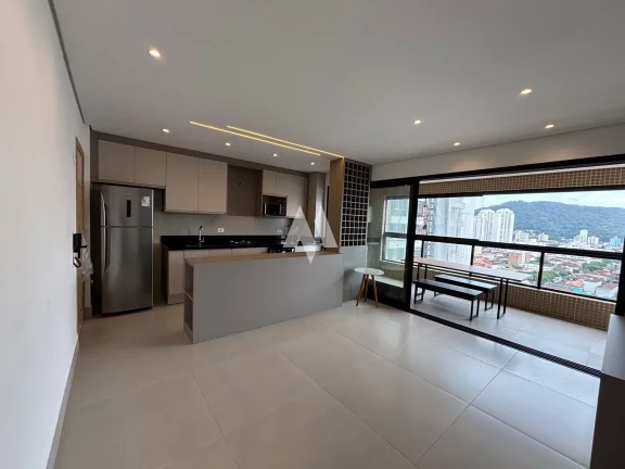 Imagem Apartamento à Venda com 2 dormitórios e vaga demarcada em José Menino, Santos/SP