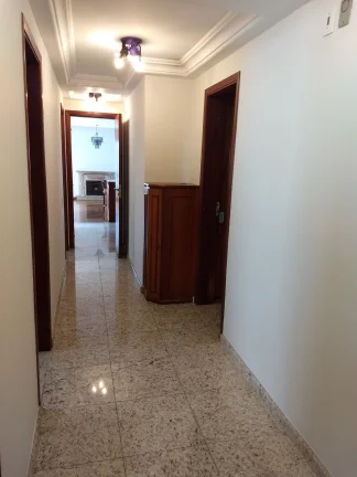 Imagem Apartamento 200 M², 4Q, 3 Suítes, 2 Salas, 5 Banheiros, 3 Vagas, Lareira, Suíte Master com Hidromassagem, Varanda Gourmet, Piscina, Academia, Quadra.