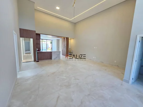 Imagem Casa alto patrão com 3 suítes à venda, 210 m² por R$ 2.250.000 - Condomínio Villa Sapezal - Indaiatuba/SP