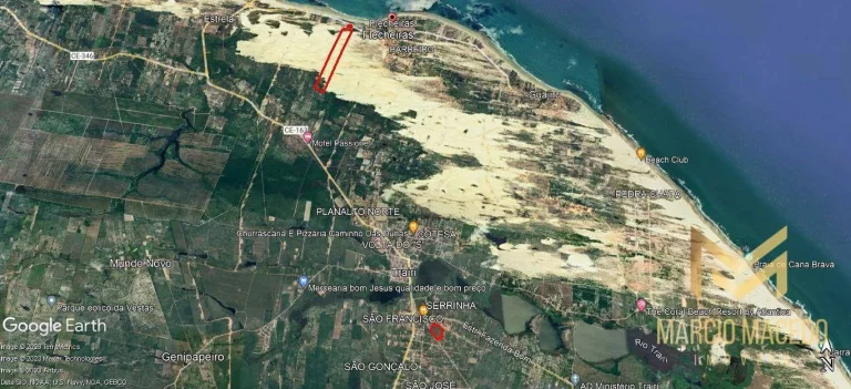 Imagem Terreno à venda, 50000 m² por R$ 2.500.000,00 - São Francisco - Trairi/CE