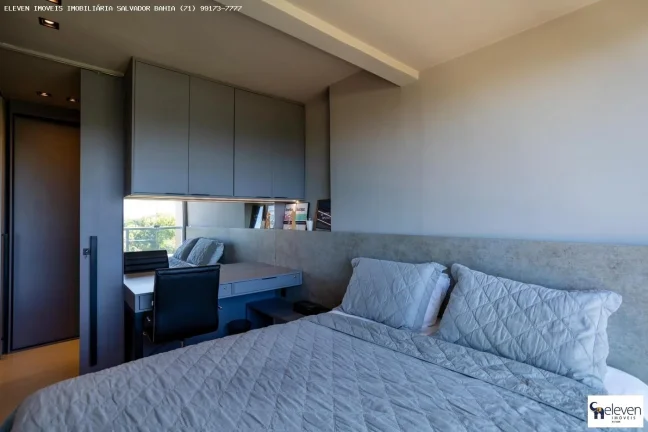 Imagem Apartamento para Locação em Salvador, Horto Florestal, 1 dormitório, 1 suíte, 1 banheiro, 1 vaga