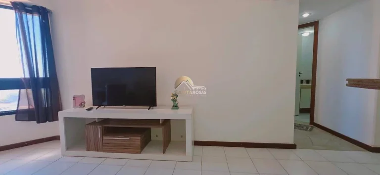 Imagem Alugo apto 1/4 mobiliado na Pituba, 60 m², vista mar+cidade, vaga numerada, condomínio fechado com