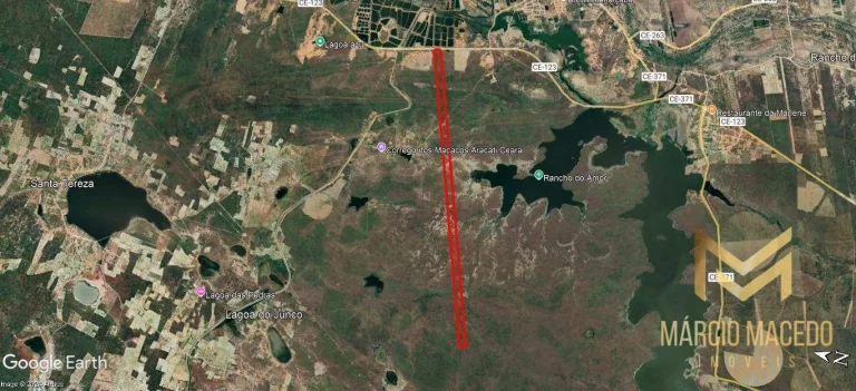 Terreno à venda, 744000 m² por R$ 900.000,00 - Pedregal - Aracati/CE