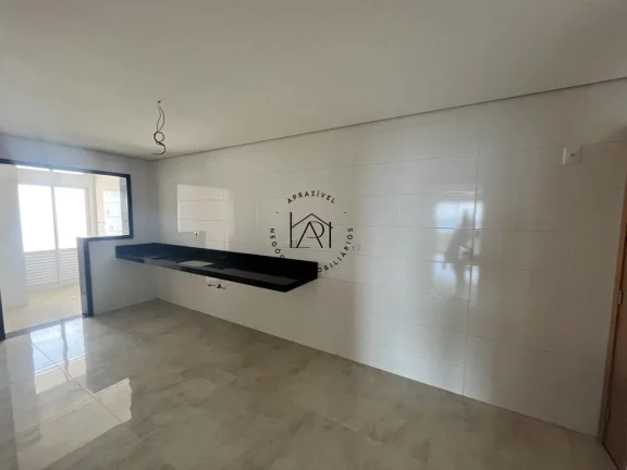 Imagem Apartamento Frente Mar para Venda em Praia Grande, Caiçara, 3 dormitórios, 3 suítes, 4 banheiros, 3 vagas