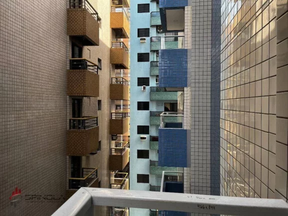 Imagem Apartamento com 1 dormitório à venda, 49 m² por R$ 310.000,00 - Vila Guilhermina - Praia Grande/SP