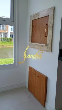 Imagem Maravilhoso sobrado mobiliado e decorado, beira lago condomínio Murano