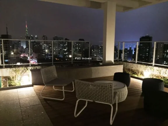 Imagem Excelente oportunidade: Apartamento para venda ou locação na Consolação, São Paulo-SP - 1 quarto, 1 suíte, 1 banheiro, 1 vaga - 35,00 m².