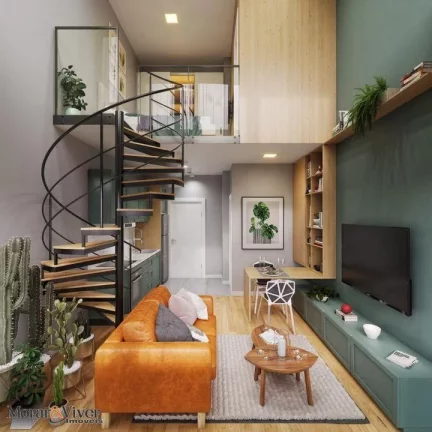 Imagem Apartamento para Venda em Curitiba, Água Verde, 2 dormitórios, 1 suíte, 2 banheiros, 1 vaga