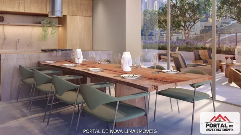 Imagem Apartamentos de 4 quartos a venda no Vale do Sereno, 163 m² 2 Suíte e 2 semi-suítes, sala com varanda e lavabo, ampla cozinha