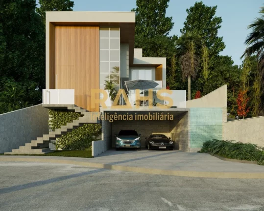 Imagem Excelente casa em condomínio fechado Quinte Essence à venda no bairro Vila Nova em Joinville. Mode...