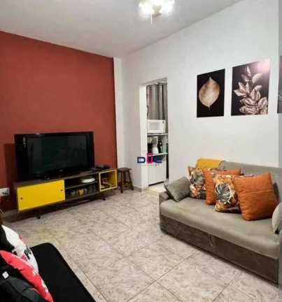 Imagem Apartamento com 1 dormitório à venda, 59 m² por R$ 300.000,00 - Gonzaga - Santos/SP