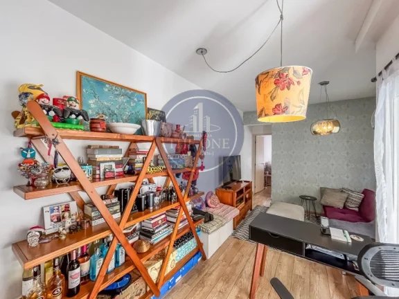 Imagem Imperdível Apartamento à Venda em São Paulo-SP na Consolação: 1 Quarto, 2 Salas, 1 Banheiro, 1 Vaga de Garagem, 43m².