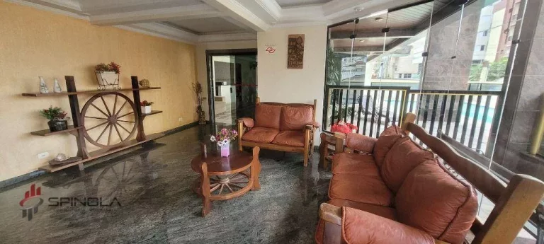 Imagem Apartamento com 1 dormitório à venda, 45 m² por R$ 295.000,00 - Tupi - Praia Grande/SP