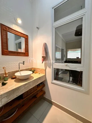 Imagem Casa térrea à venda no Condomínio Terras Do Cancioneiro, de 3 quartos 163,00 m2, no bairro Parque Brasil 500 Paulínia SP