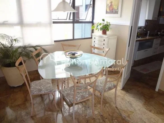 Imagem Apartamento à Venda no Cambuí Campinas. Com 4 Quartos, 4 suítes, 6 banheiros, 280m², 3 vagas de ...