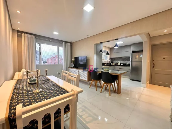 Imagem Apartamento com 2 dormitórios à venda, 70 m² por R$ 550.000,00 - Aparecida - Santos/SP