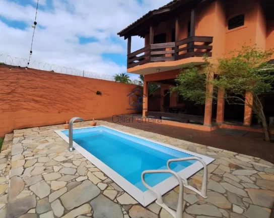 Excelente sobrado 4 dormitórios com piscina - Massaguaçú- Caraguatatuba/SP