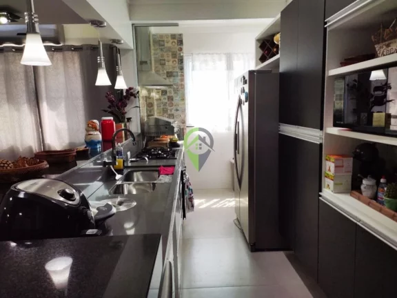 Imagem Apartamento com vista mar e 2 suítes em Santos