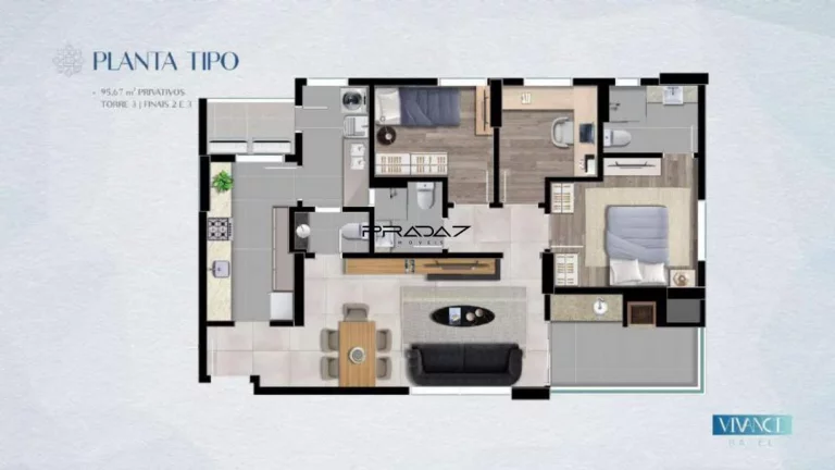 Imagem Apartamento com 3 Dormitorio(s) localizado(a) no bairro Centro em Curitiba / PARANA Ref.:33