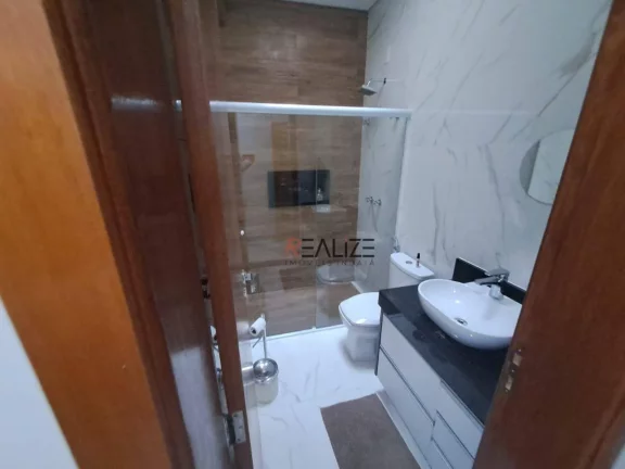 Imagem Casa semi nova com 3 dormitórios à venda, 105 m² por R$ 960.000 - Condomínio Park Real - Indaiatuba/SP