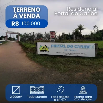 Imagem TERRENO RURAL em Manaus Am - AM, Portal do Caribe