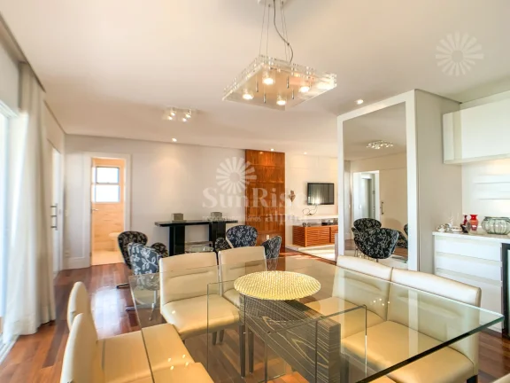 Imagem Apartamento Mobiliado Locação 155m² | 2 quartos - 2 vagas - R$13.000 | Alphaville - Barueri/SP
